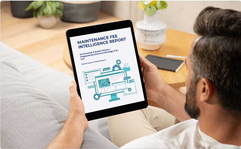 MAINTENANCE FEE INTELLIGENCE REPORT MAINTENANCE FEE INTELLIGENCE REPORT
